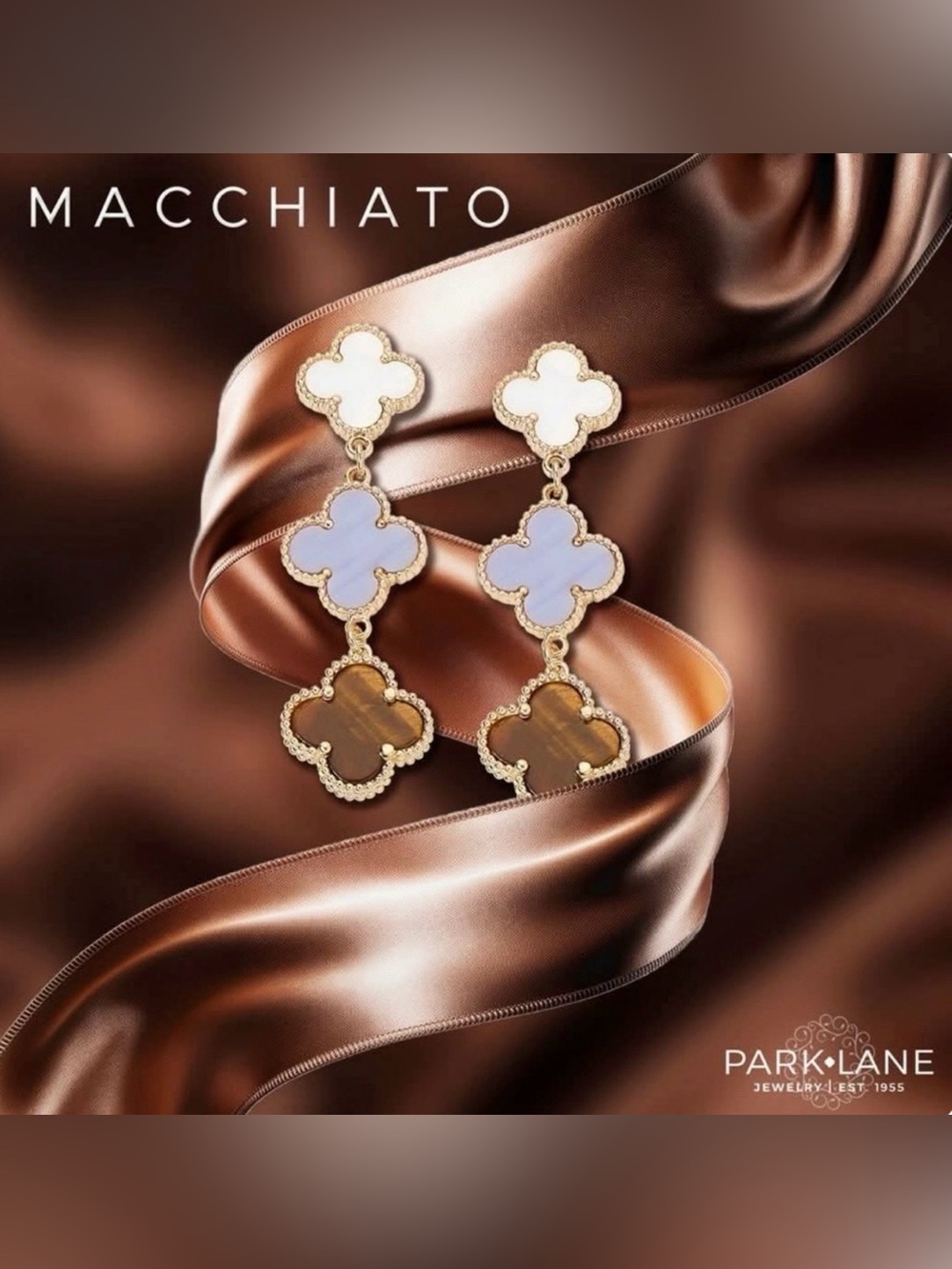 Park Lane “Macchiato” Earrings! BNIB!! - Picture 2 of 12